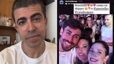Dani Calabresa posta foto com Cara de Sapato e Marcius Melhem dispara: "Zero surpresa"