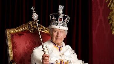 Primeiro retrato oficial do rei Charles III é divulgado pela Família Real