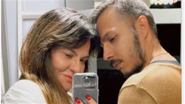 Mãe de Isis Valverde rebate críticas após assumir namoro com homem 24 anos mais novo