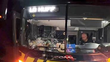 Ônibus da equipe de Murilo Huff se envolve em acidente em TO