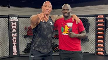 The Rock dá apartamento para lutador do UFC que dormia em academia