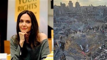 Angelina Jolie critica ataques de Israel a Gaza: "Famílias sendo assassinadas"