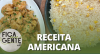 Frango ao molho de laranja com arroz chinês