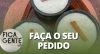 Canjica cremosa com amendoim