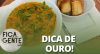 Creme de Abóbora com Carne Seca