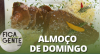 Lagarto assado com arroz à piamontese