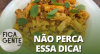 Rigatoni com calabresa fresca ao curry