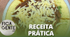 Polenta com ragu de carne moída