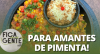 Chilli beans com arroz mexicano