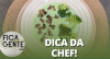 Sopa cremosa de brócolis e bacon