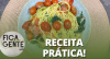 Macarrão cremoso com tomate e espinafre