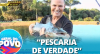 Geraldo Luis pesca com Eduardo Costa na fazenda do cantor