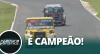 Rafael Fleck mantém tradição da família é o campeão da Fórmula Truck