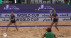 BEACH TENNIS: Duplas brasileiras levam a melhor na estreia da Copa do Mundo