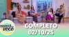 Manhã com Você (02/10/25) | Completo
