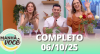 Manhã com Você (06/10/25) | Completo