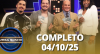 Mega Sonho:  Kaique & Felipe e Marcia Fu (04/10/25) | Completo