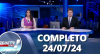RedeTV News (24/07/24) | Completo