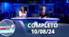 RedeTV News (10/08/24) | Completo