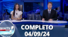 RedeTV News (04/09/24) | Completo