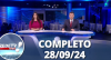 RedeTV News (28/09/24) | Completo