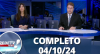 RedeTV News (04/10/24) | Completo