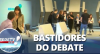 Veja os bastidores do debate na RedeTV!