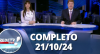 RedeTV News (21/10/24) | Completo