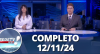 RedeTV News (12/11/24) | Completo