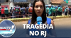 Idosa morre soterrada após rompimento de adutora no RJ