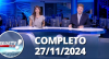 RedeTV News (27/11/24) | Completo