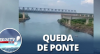 Três mortos e 16 desaparecidos após queda de ponte