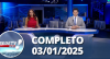 RedeTV News (03/01/25) | Completo