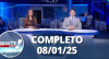 RedeTV News (08/01/25) | Completo