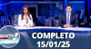 RedeTV News (15/01/25) | Completo