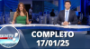 RedeTV News (17/01/25) | Completo