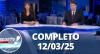 RedeTV News (12/03/25) | Completo