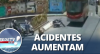 Aumenta número de acidentes de moto em todo país