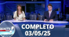 RedeTV News (03/05/25) | Completo