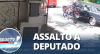 Imagens mostram assalto sofrido pelo delegado Olim