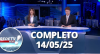 RedeTV News (14/05/25) | Completo