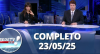 RedeTV News (23/05/25) | Completo