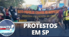 Protestos afetam trens e avenidas em São Paulo