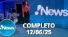 RedeTV News (12/06/25) | Completo