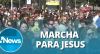 "Marcha para Jesus": Evento evangélico reúne milhares de fiéis em SP