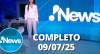 RedeTV! News (09/07/25) | Completo