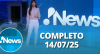 RedeTV! News (14/07/25) | Completo