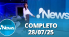 RedeTV News (28/07/25) | Completo