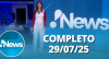 RedeTV! News (29/07/25) | Completo