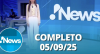 RedeTV! News (05/09/25) | Completo